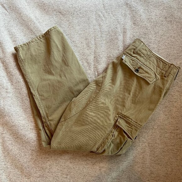 Men's Levis Khaki Cargo Size W38 L30 - Picture 1 of 9